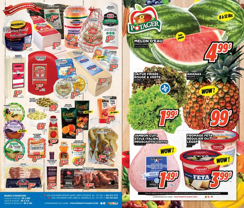Circulaire Fruiterie Potager Saint-Eustache / Blainville - Page 1