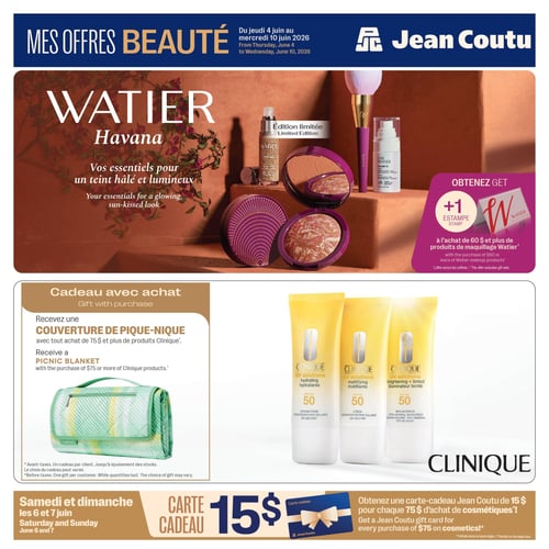 Circulaire Jean Coutu - Mes Offres Beauté - Page 1