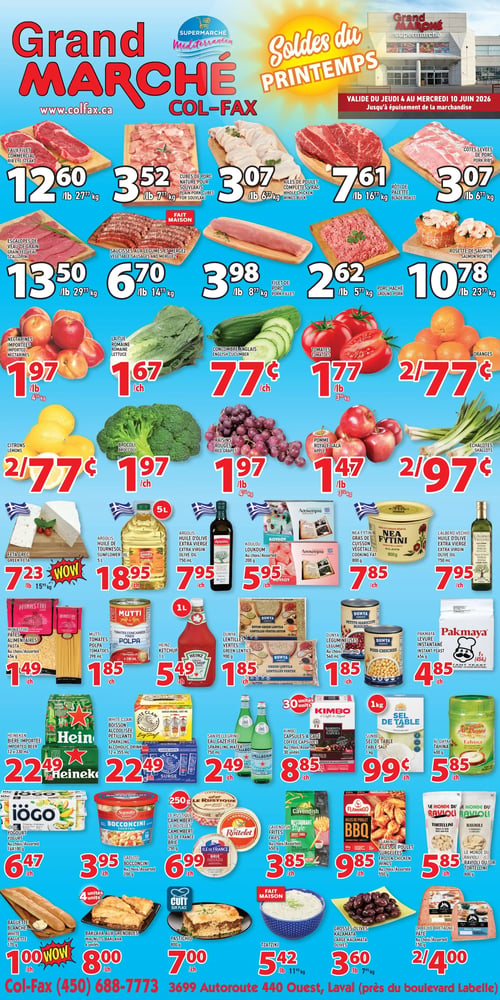 Circulaire Grand Marché Laval - Page 1