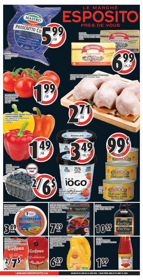 Circulaire Le Marché Esposito - Page 1