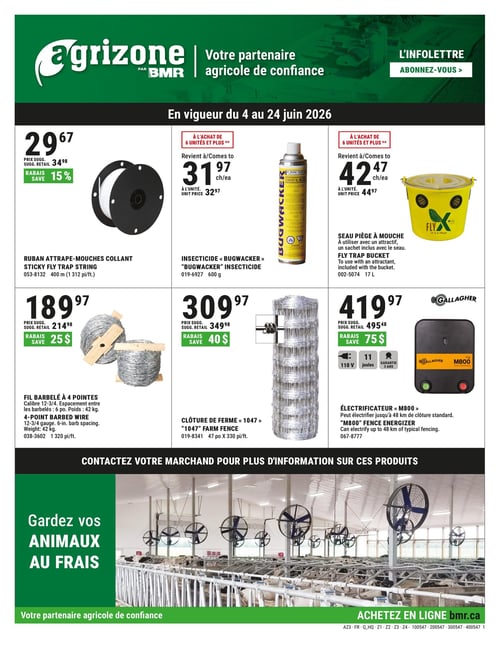 Circulaire BMR - Agrizone - Page 1