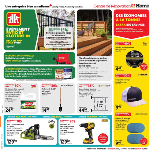 Circulaire Home Hardware - Centre de Rénovation - Page 1