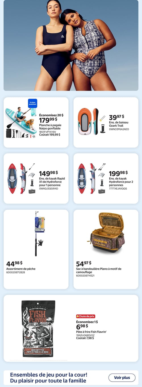 Circulaire Walmart - Faites des vagues cet été - Page 6