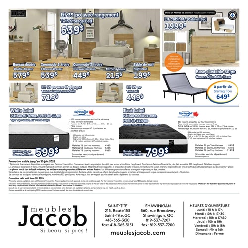 Circulaire ​Meubles Jacob - La vente qui déménage !! - Page 4