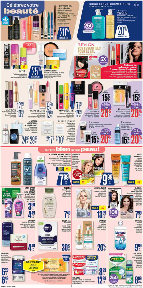 Circulaire Jean Coutu - Santé Beauté - Page 4