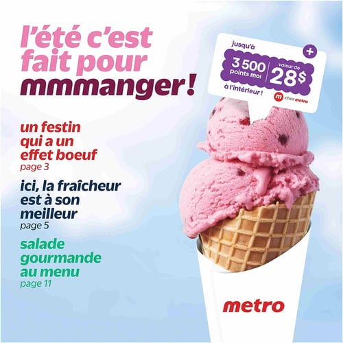Circulaire Metro - L'été c'est fait pour mmmanger - Page 1