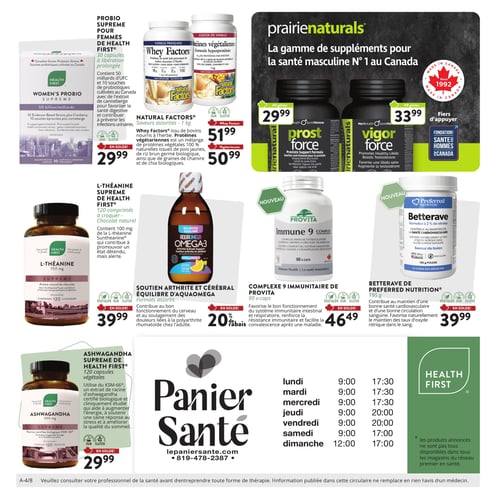 Circulaire Panier Santé - Page 4