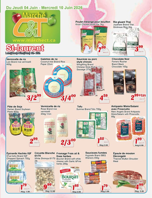 Circulaire Marché C & T - St-Laurent - Page 1