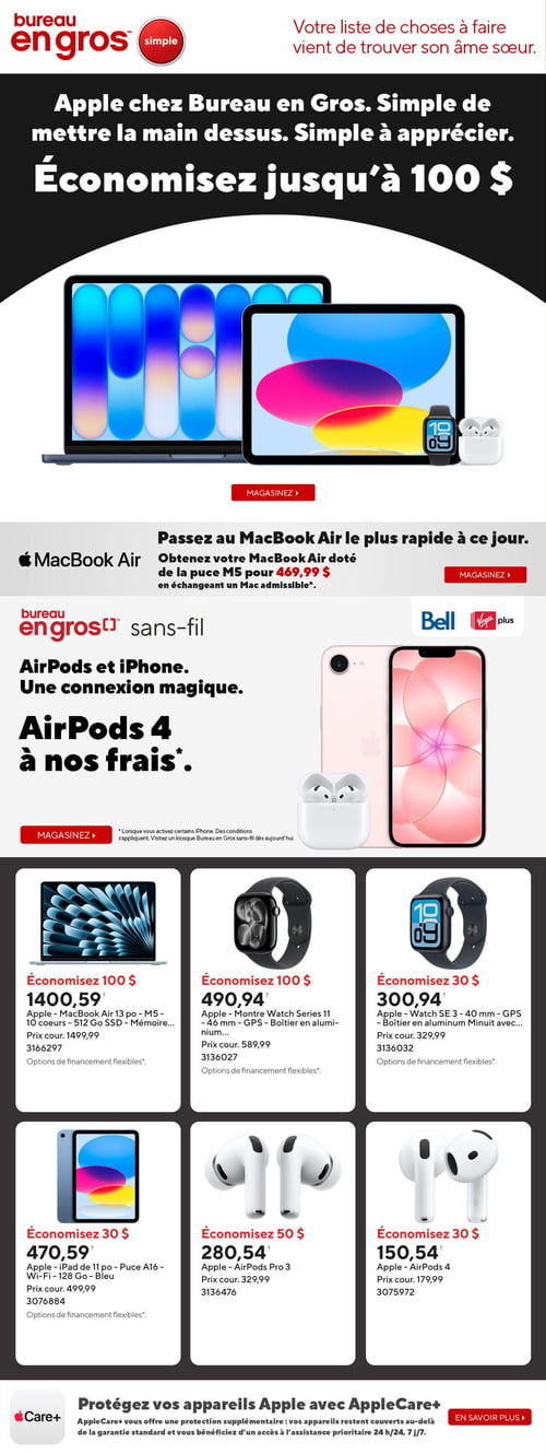 Circulaire Bureau en Gros - Page 1