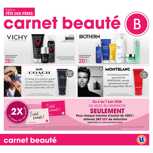 Circulaire Uniprix - Carnet Beauté - Page 1