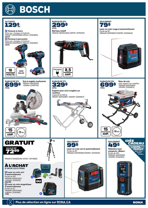 Circulaire Rona - Offres spéciales sur nos meilleures marques d'outils - Page 6