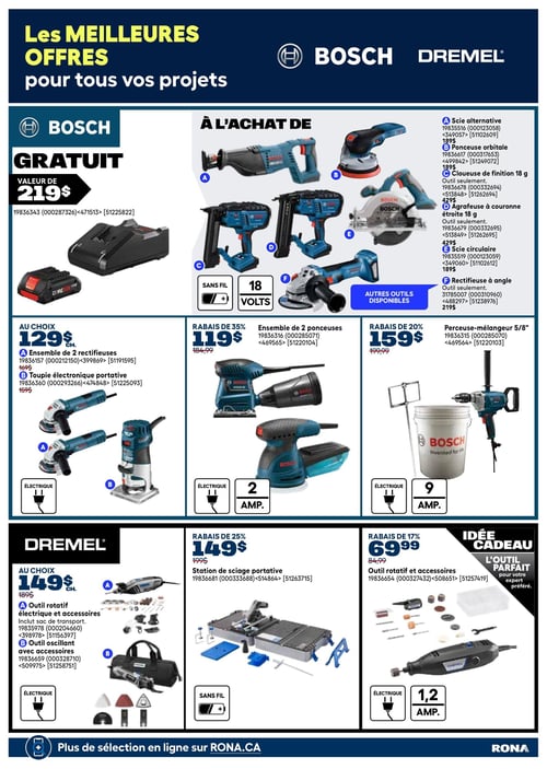 Circulaire Rona - Offres spéciales sur nos meilleures marques d'outils - Page 7