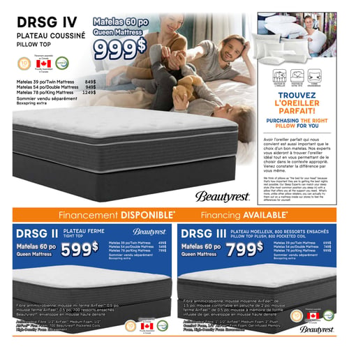 Circulaire Meubles Sinray - Matelas - Page 2