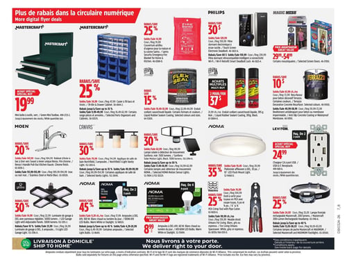 Circulaire Canadian Tire - Page 32