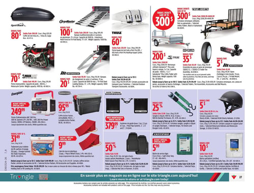 Circulaire Canadian Tire - Page 37