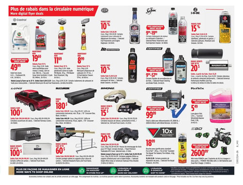Circulaire Canadian Tire - Page 39