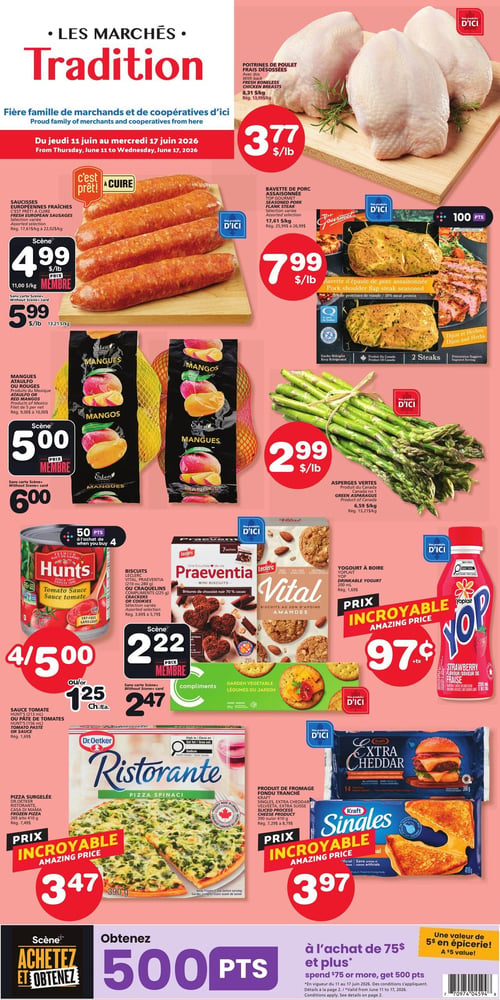 Circulaire Les Marchés Tradition - Page 1