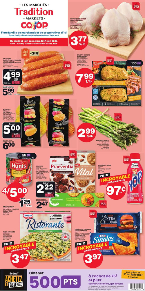 Circulaire Les Marchés Tradition - Nouveau-Brunswick - Page 1