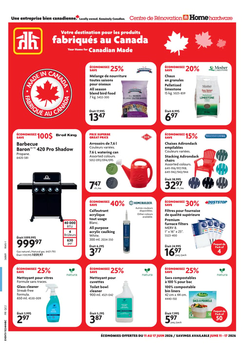 Circulaire Home Hardware - Centre de Rénovation - Page 1