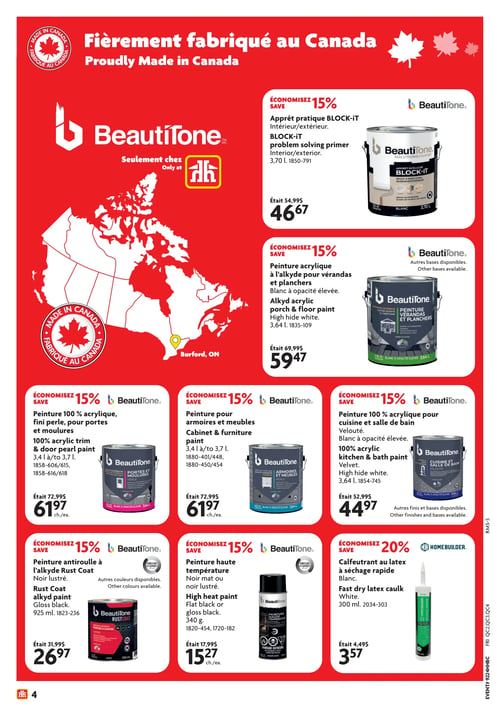 Circulaire Home Hardware - Centre de Rénovation - Page 5