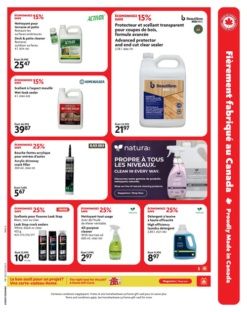 Circulaire Home Hardware - Centre de Rénovation - Page 6