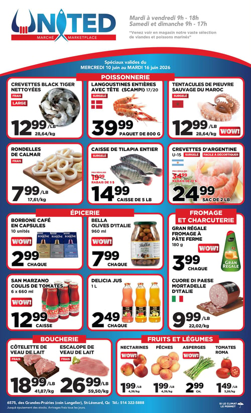 Circulaire United Supermarché - Page 1