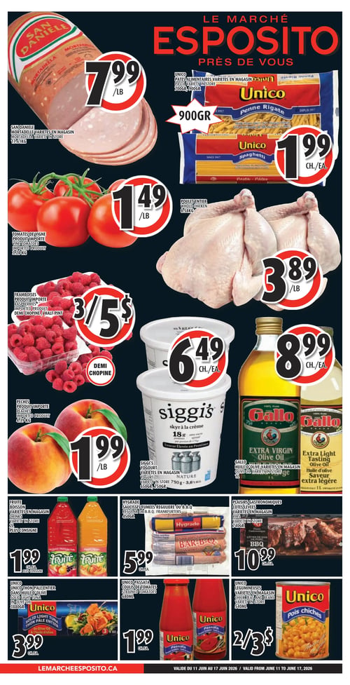 Circulaire Le Marché Esposito - Page 1