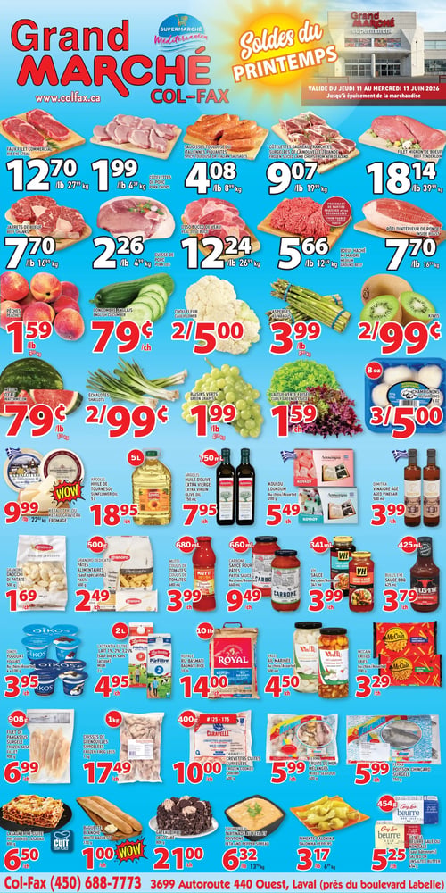 Circulaire Grand Marché Laval - Page 1