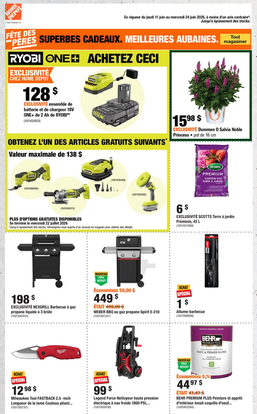 Circulaire Home Depot - Page 1