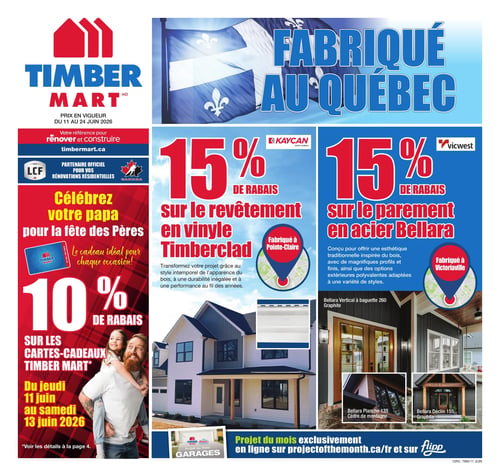 Circulaire Timber Mart - Page 1