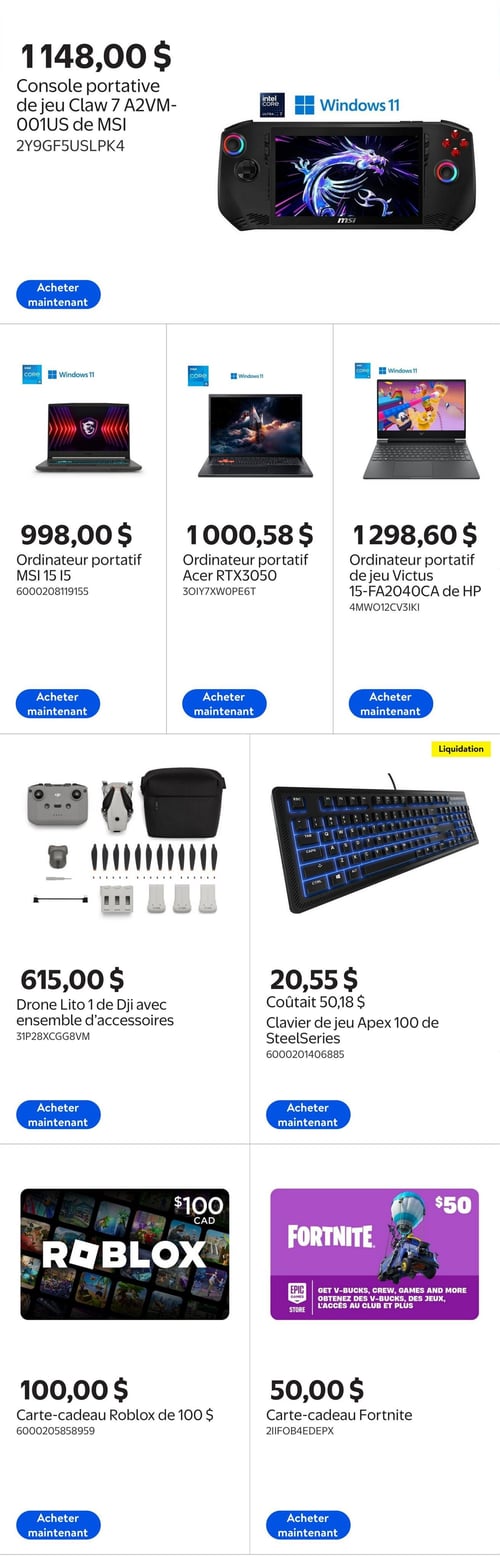 Circulaire Walmart - Livret Jeux vidéo et divertissement - Page 5