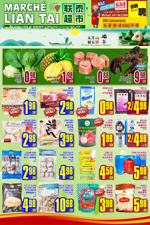 Circulaire Marché LianTai - Page 1