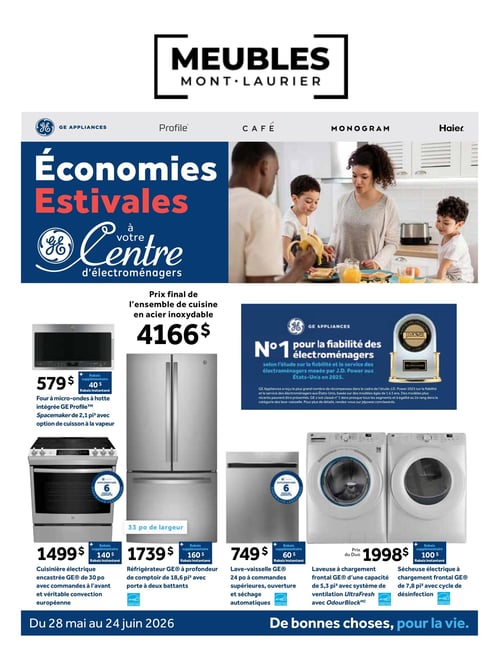 Circulaire Meubles Mont-Laurier - Page 1