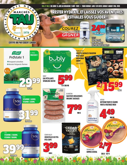 Circulaire TAU Marché d'alimentation Naturelle - Page 1