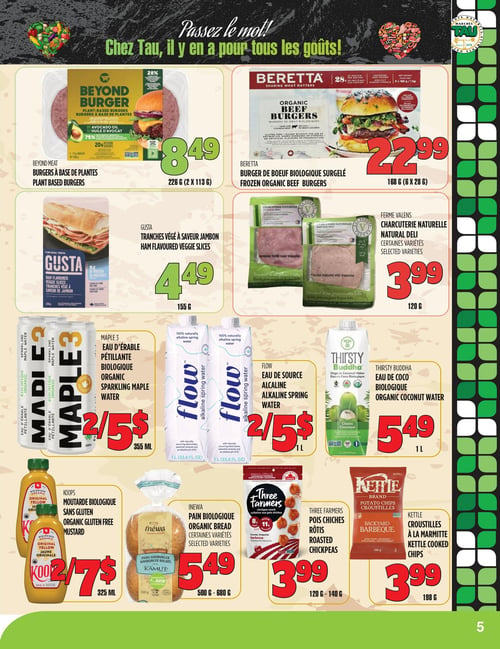 Circulaire TAU Marché d'alimentation Naturelle - Page 5