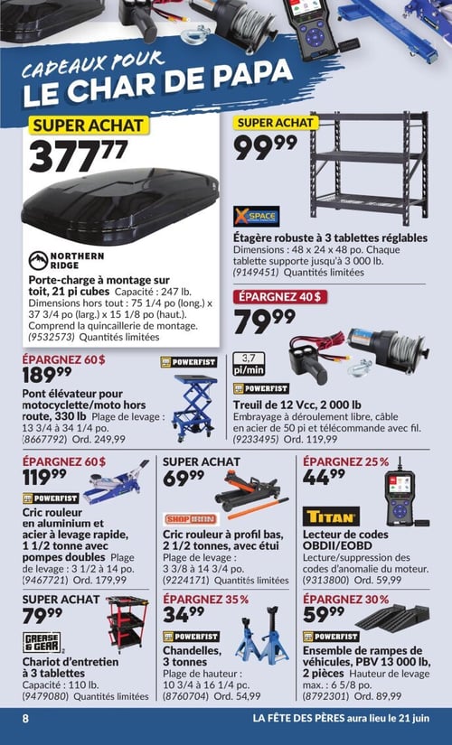Circulaire Princess Auto - Page 12