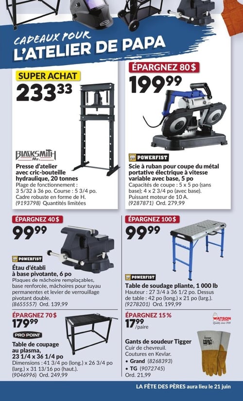 Circulaire Princess Auto - Page 16