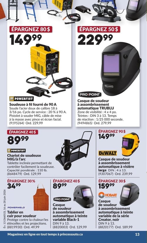 Circulaire Princess Auto - Page 17