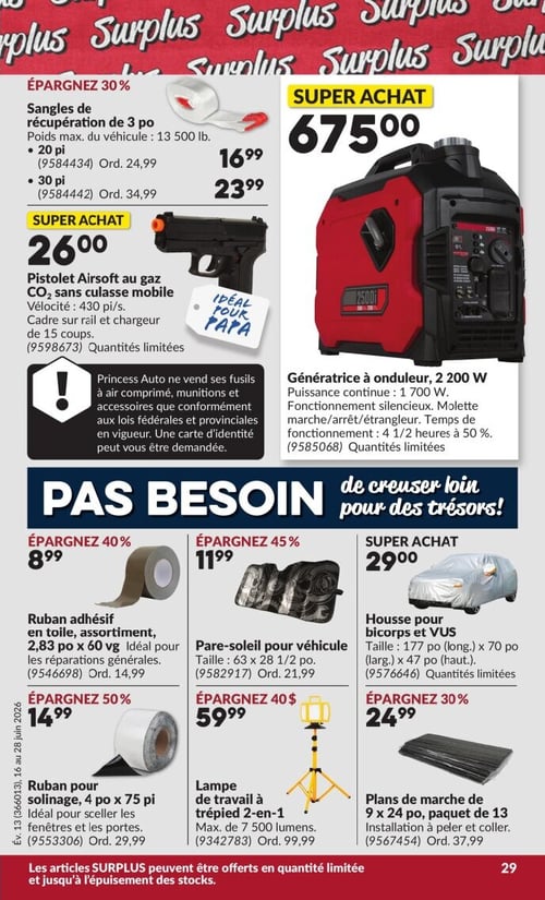 Circulaire Princess Auto - Page 33