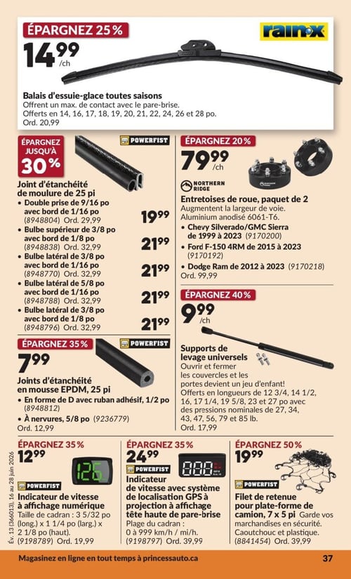Circulaire Princess Auto - Page 41