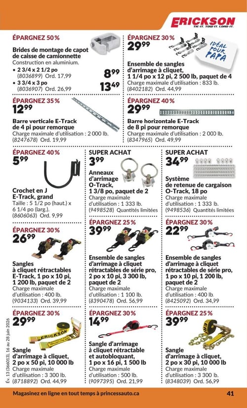 Circulaire Princess Auto - Page 45