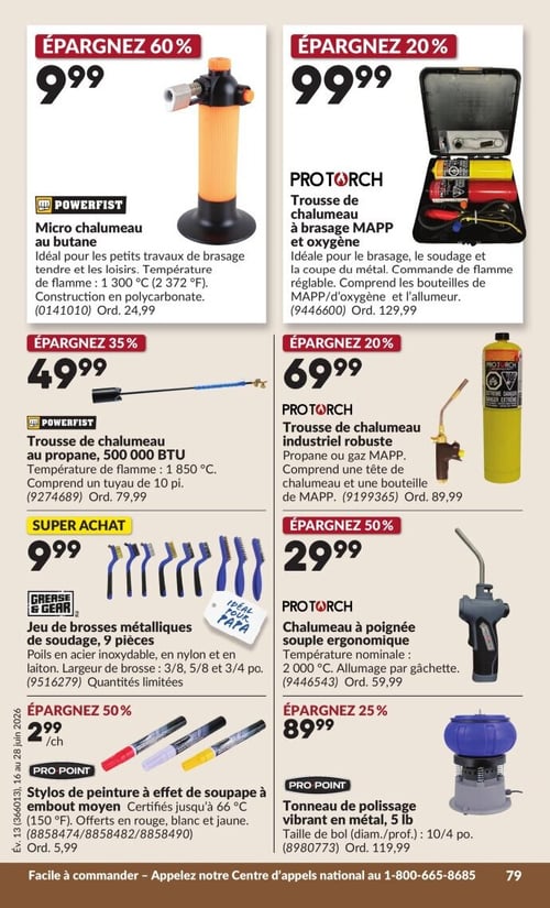 Circulaire Princess Auto - Page 83