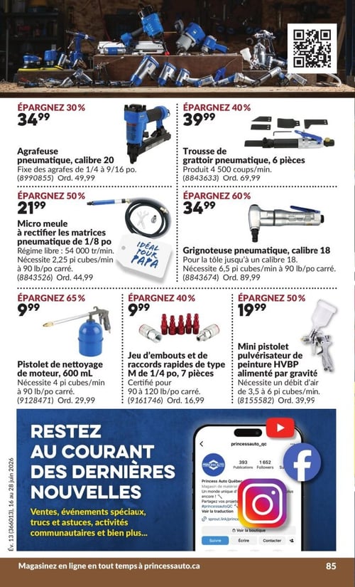 Circulaire Princess Auto - Page 91