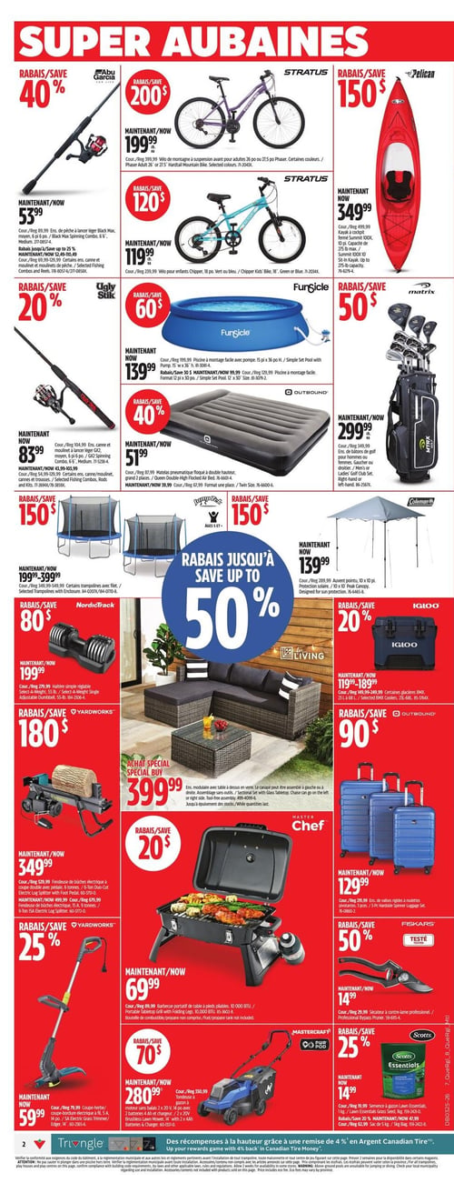 Circulaire Canadian Tire - Page 4