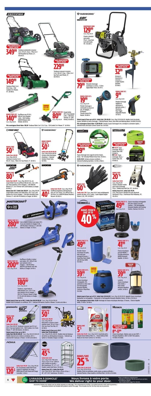 Circulaire Canadian Tire - Page 8