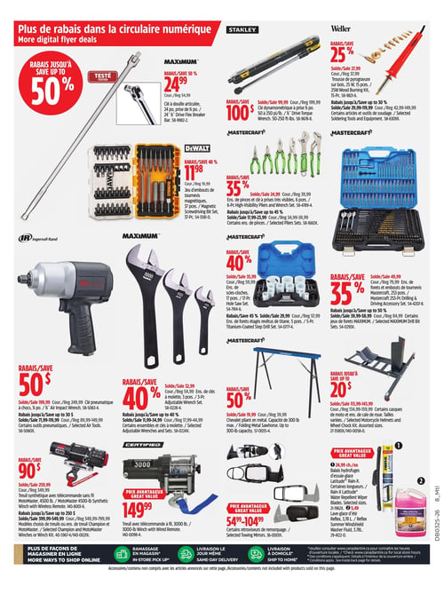 Circulaire Canadian Tire - Page 23
