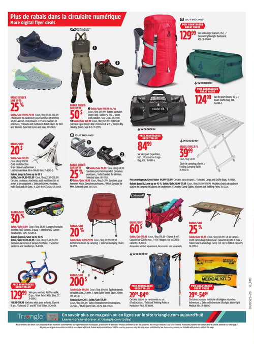 Circulaire Canadian Tire - Page 25