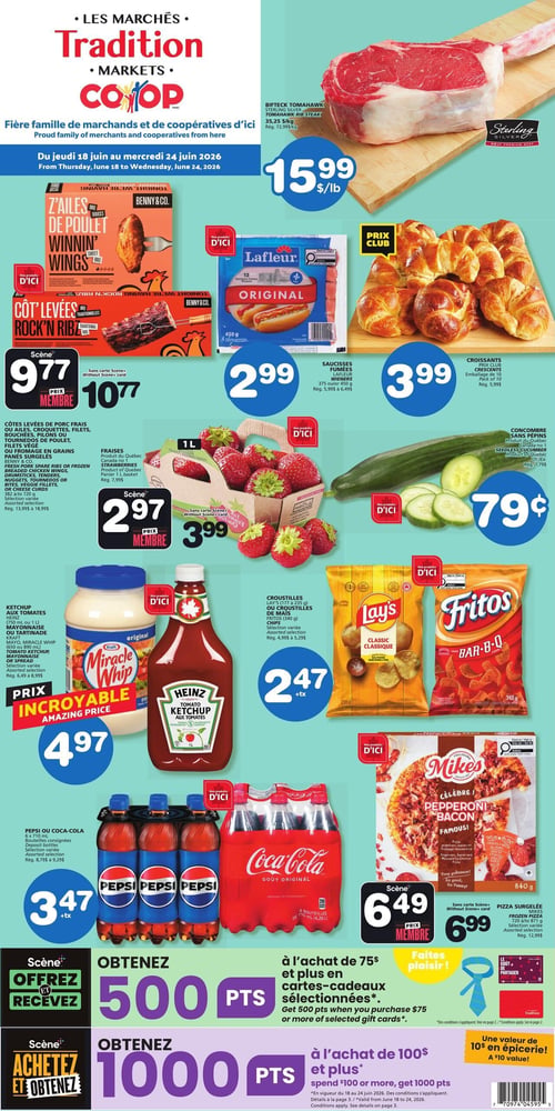 Circulaire Les Marchés Tradition - Nouveau-Brunswick - Page 1