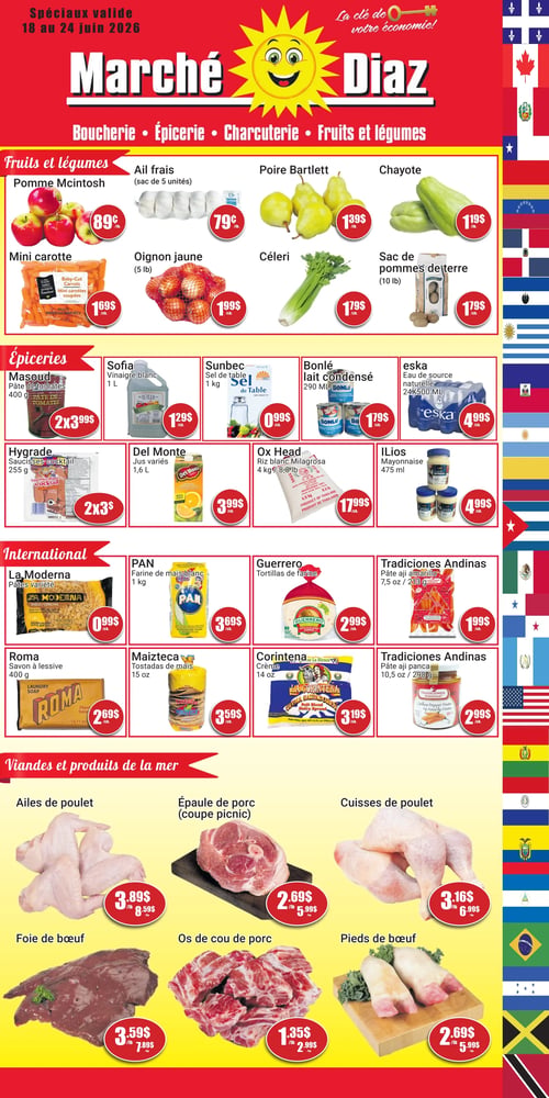 Circulaire Marché Diaz - Page 1
