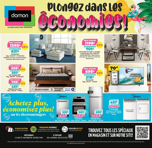 Circulaire Meubles Domon - Page 1